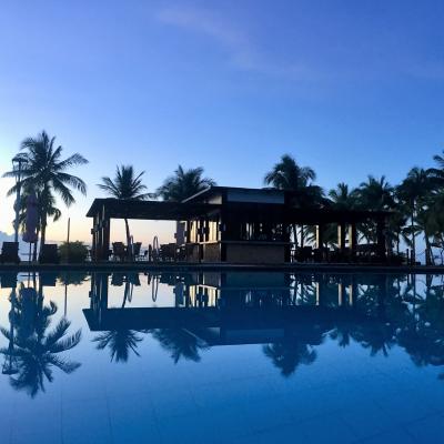 15111701b Bohol Beach Club Pool Sunrise